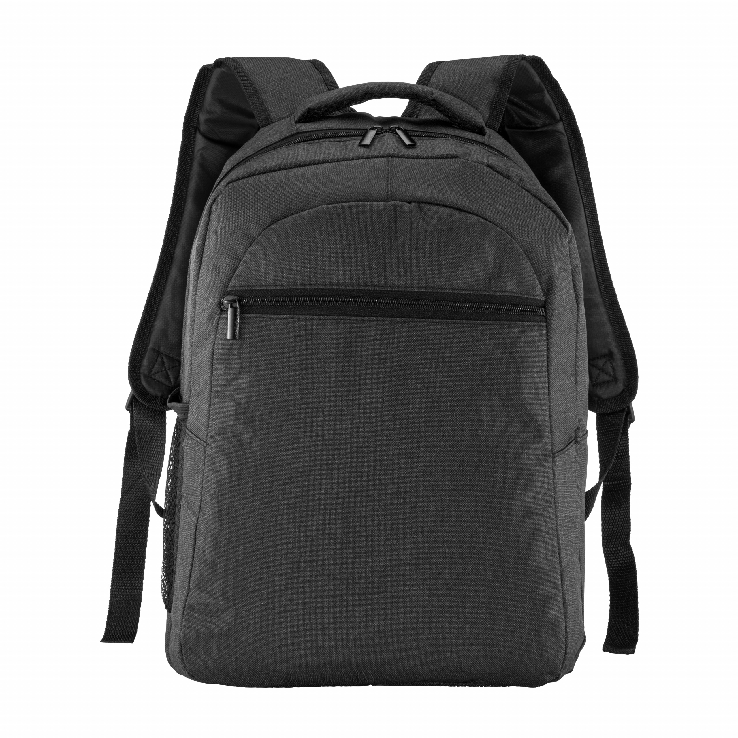 Mochila para PC en poliéster melange Compartimento para portátil acolchado, Gris/negro, , , 600D,