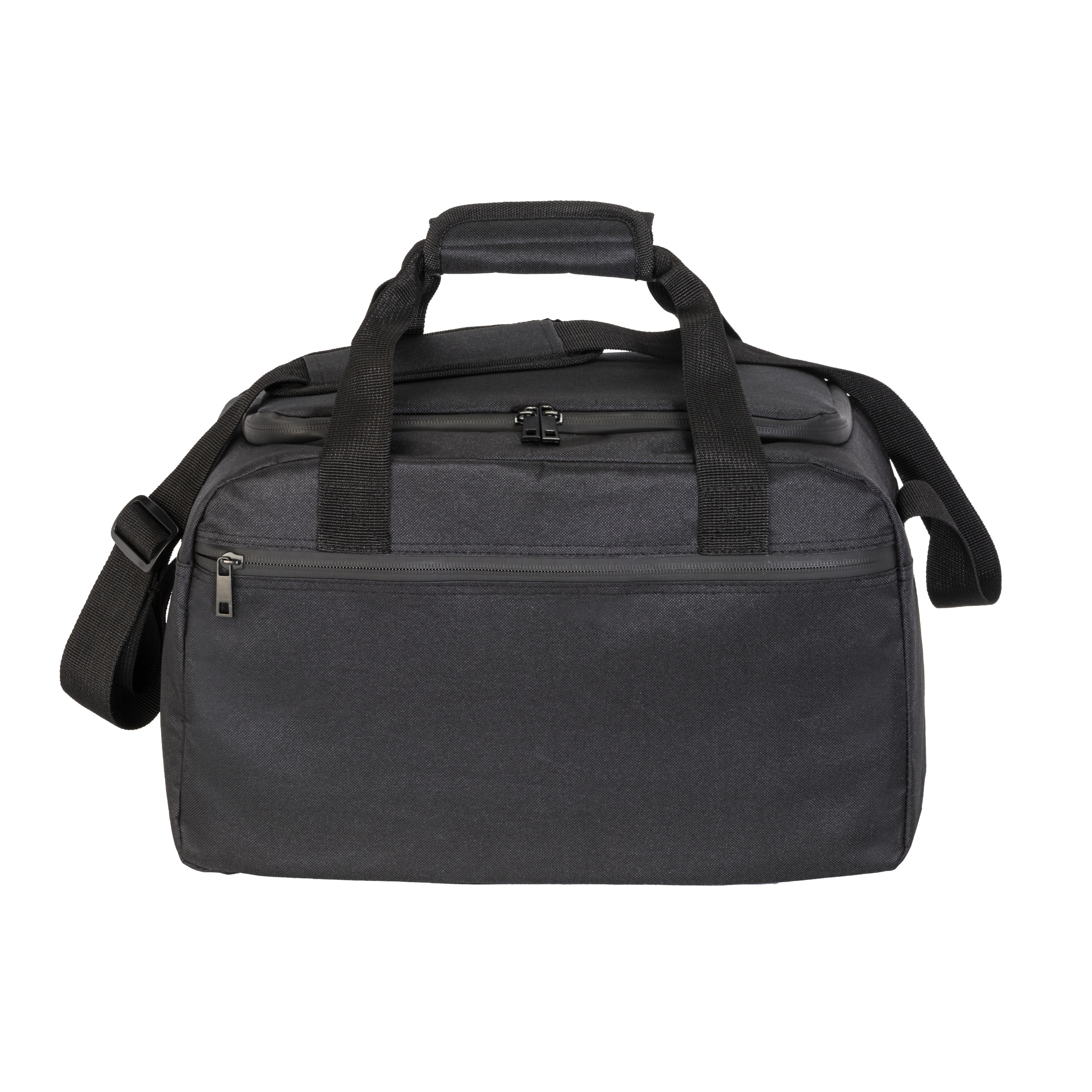 Bolsa de deporte de poliéster 600D, bandolera ajustable y desmontable con hebilla, Negro, , , 600D,