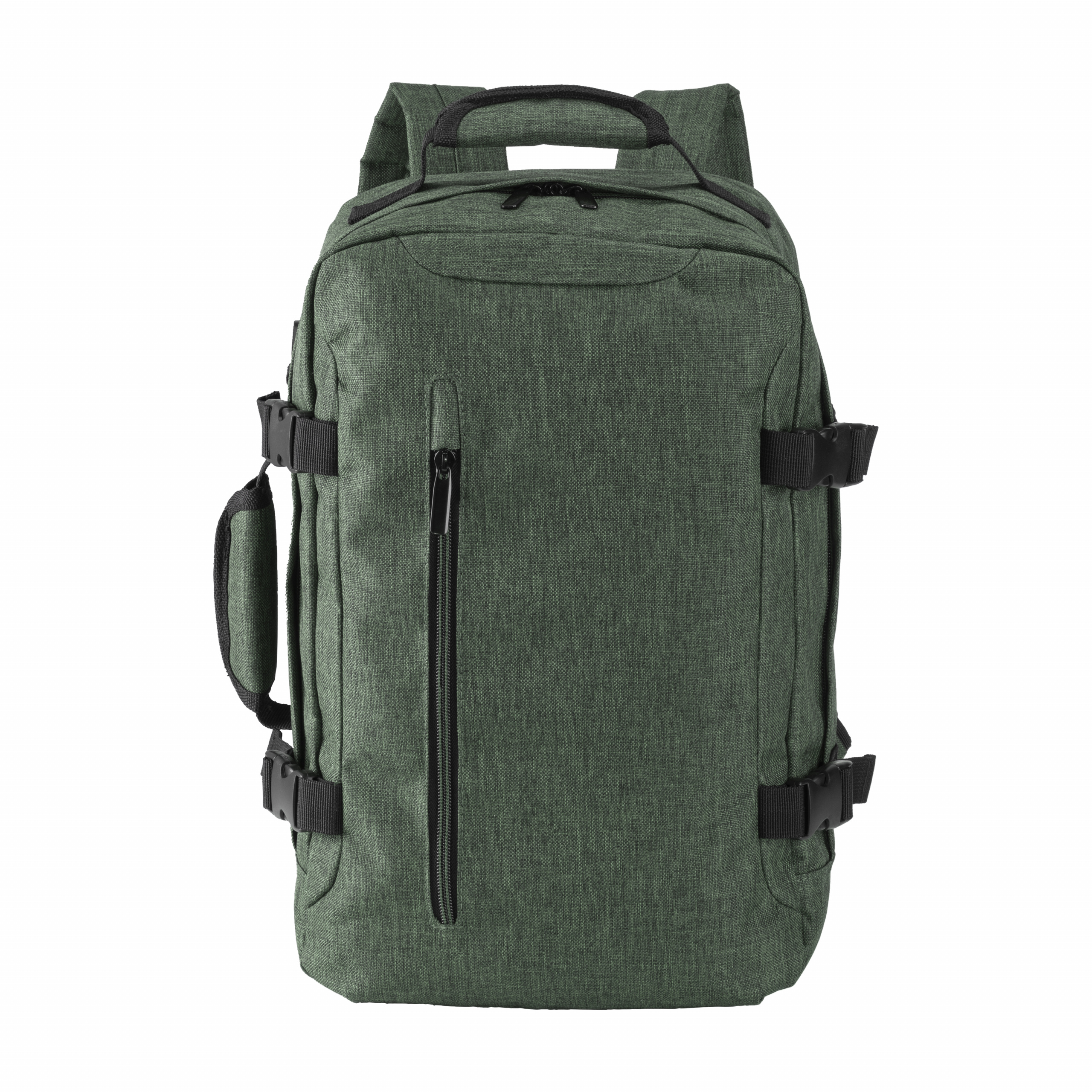 Mochila / bolsa para portátil (15″) en poliéster 900D melange, Verde, , , 900D  MELANGE,