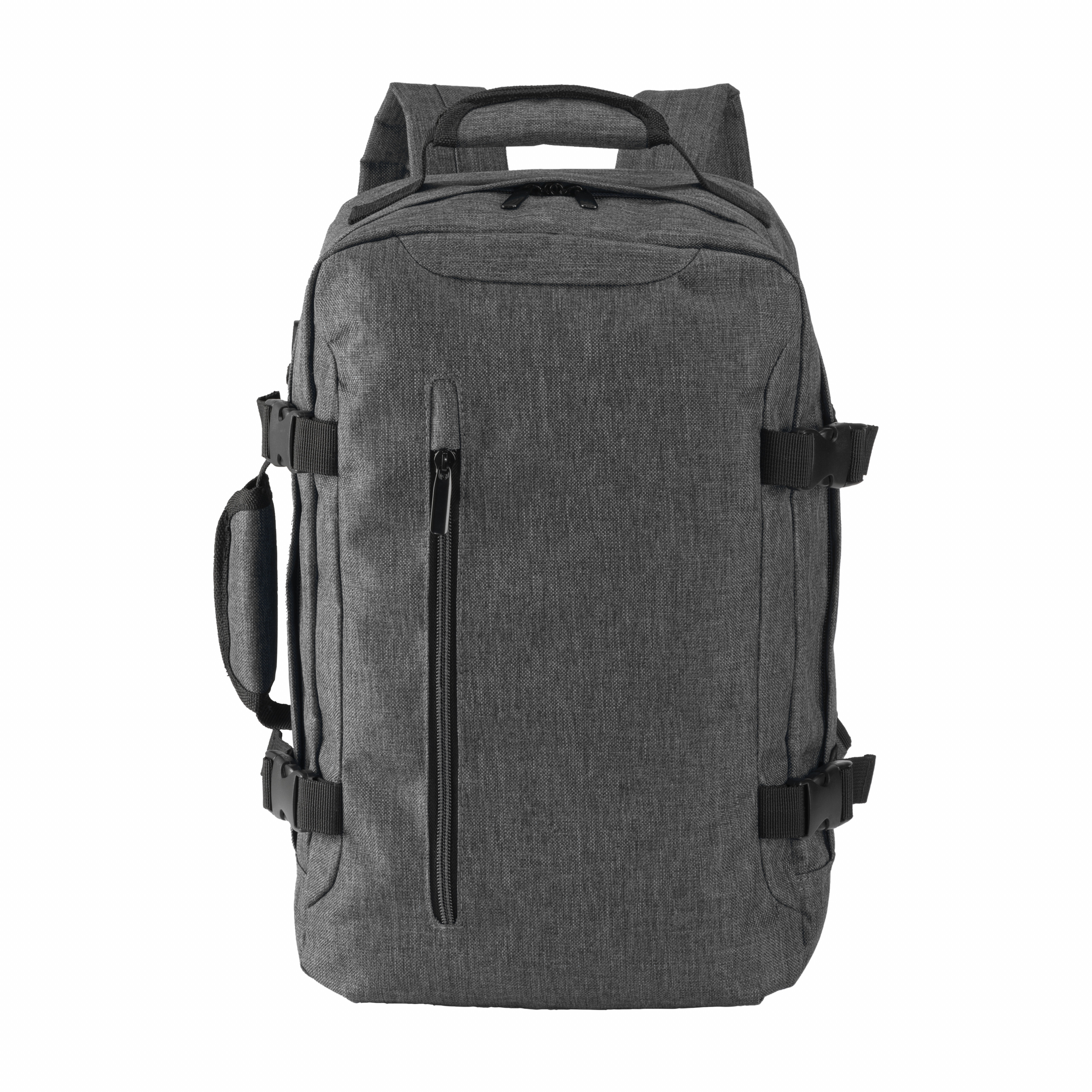 Mochila / bolsa para portátil (15″) en poliéster 900D melange, Gris, , , 900D  MELANGE,