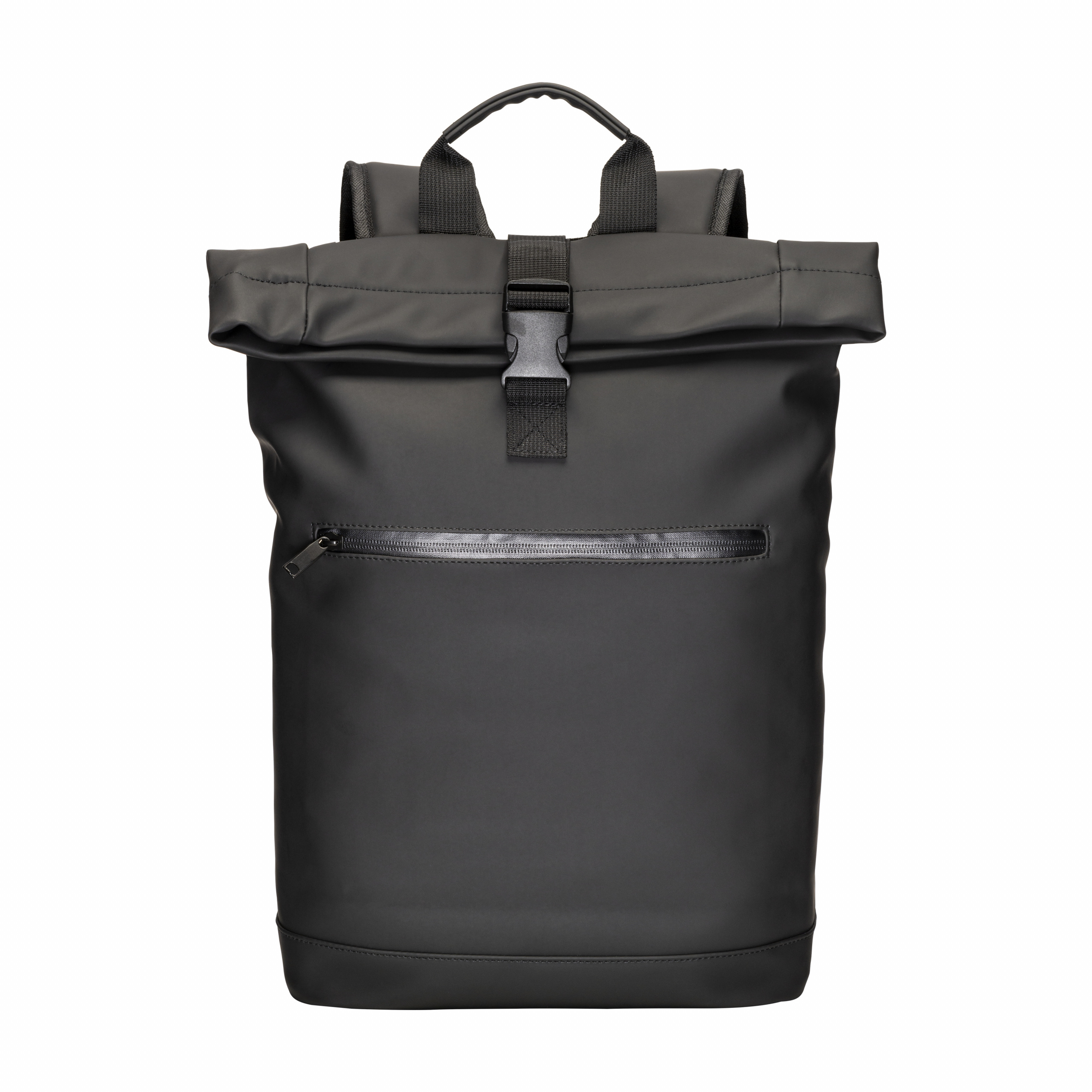 Mochila para portátil (15) de PU suave resistente al agua, Negro, , , ,