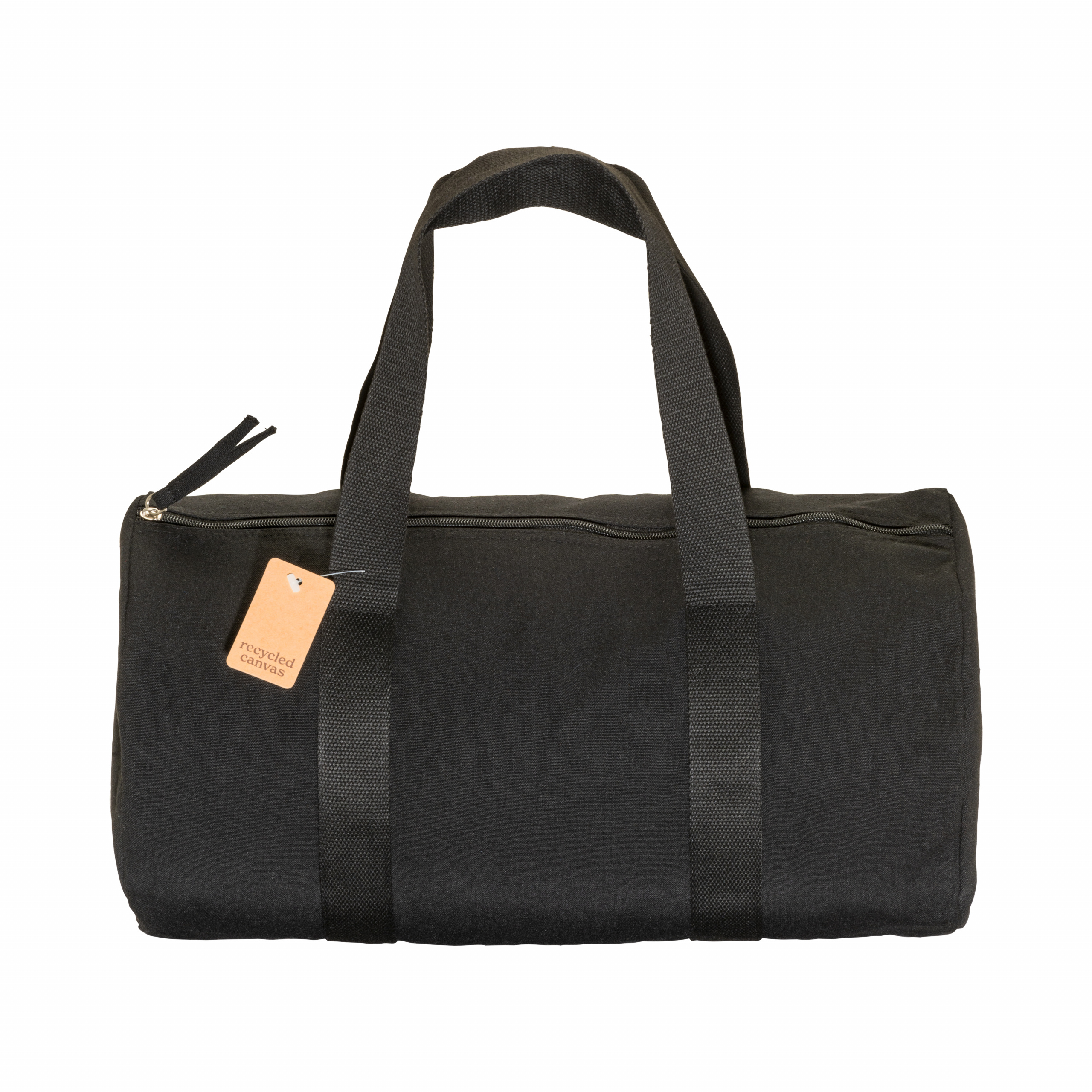 Bolso deportivo/de viaje de algodón reciclado, 280 g/m², Negro, , , 280 GR/M2,