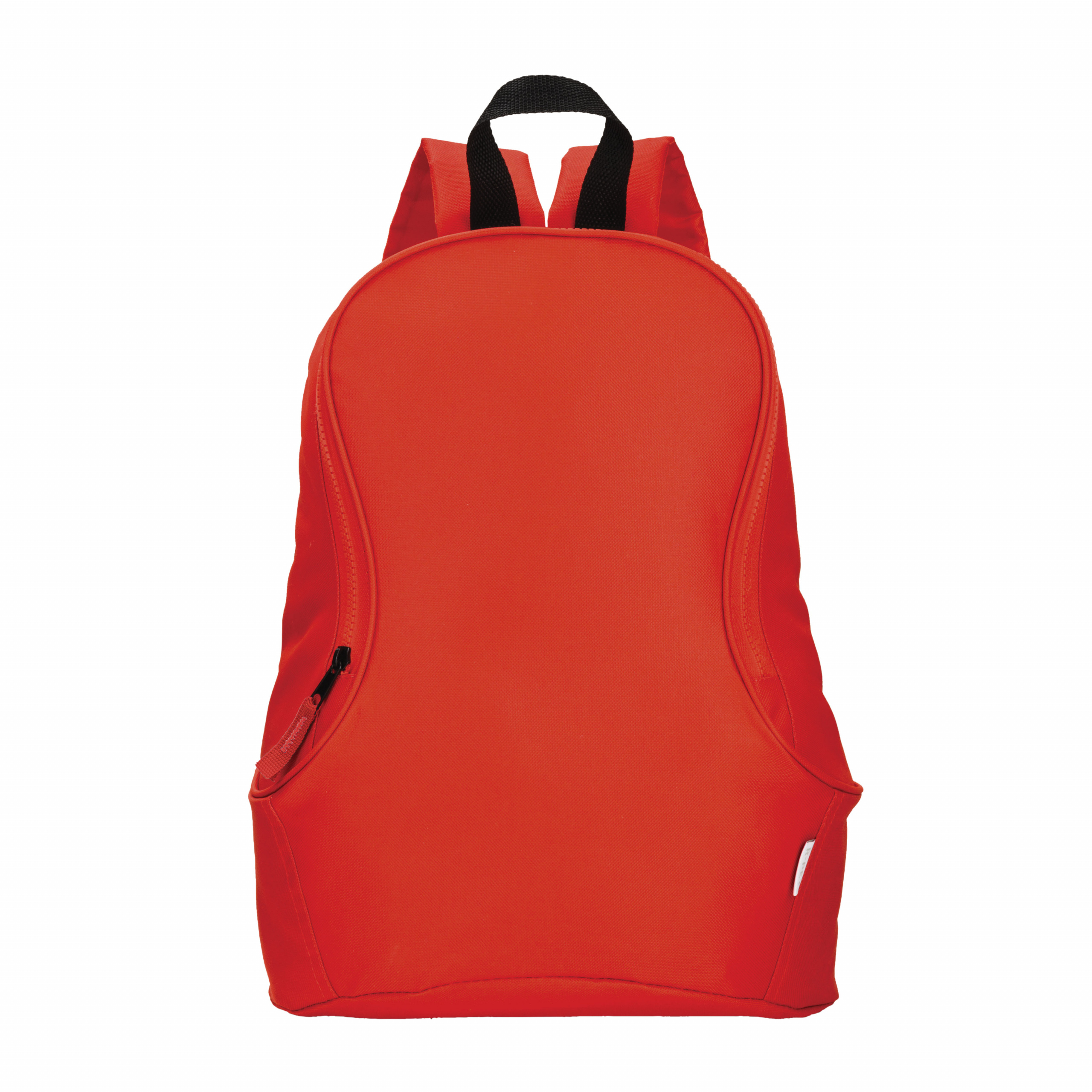 Mochila de poliéster reciclado R-PET con correas ajustables y acolchadas, Rojo, , , 600D RPET POLYESTER,