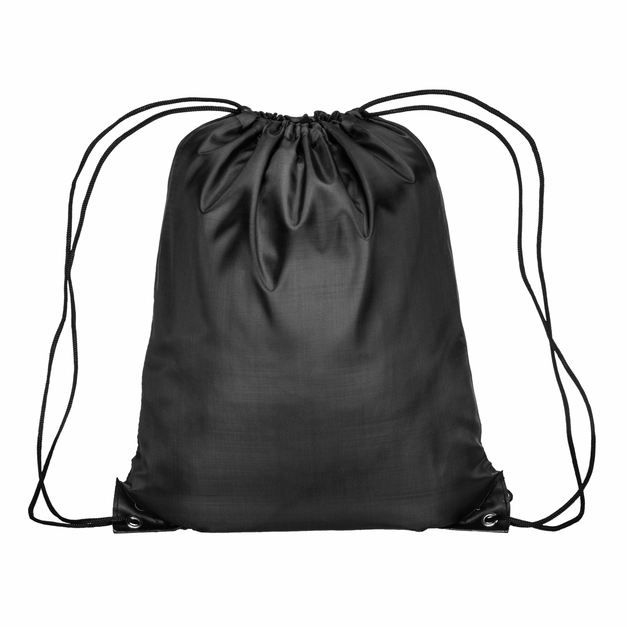 Mochila de color liso fabricada en poliéster 210T, Negro, , , 65-70 GSM M2,