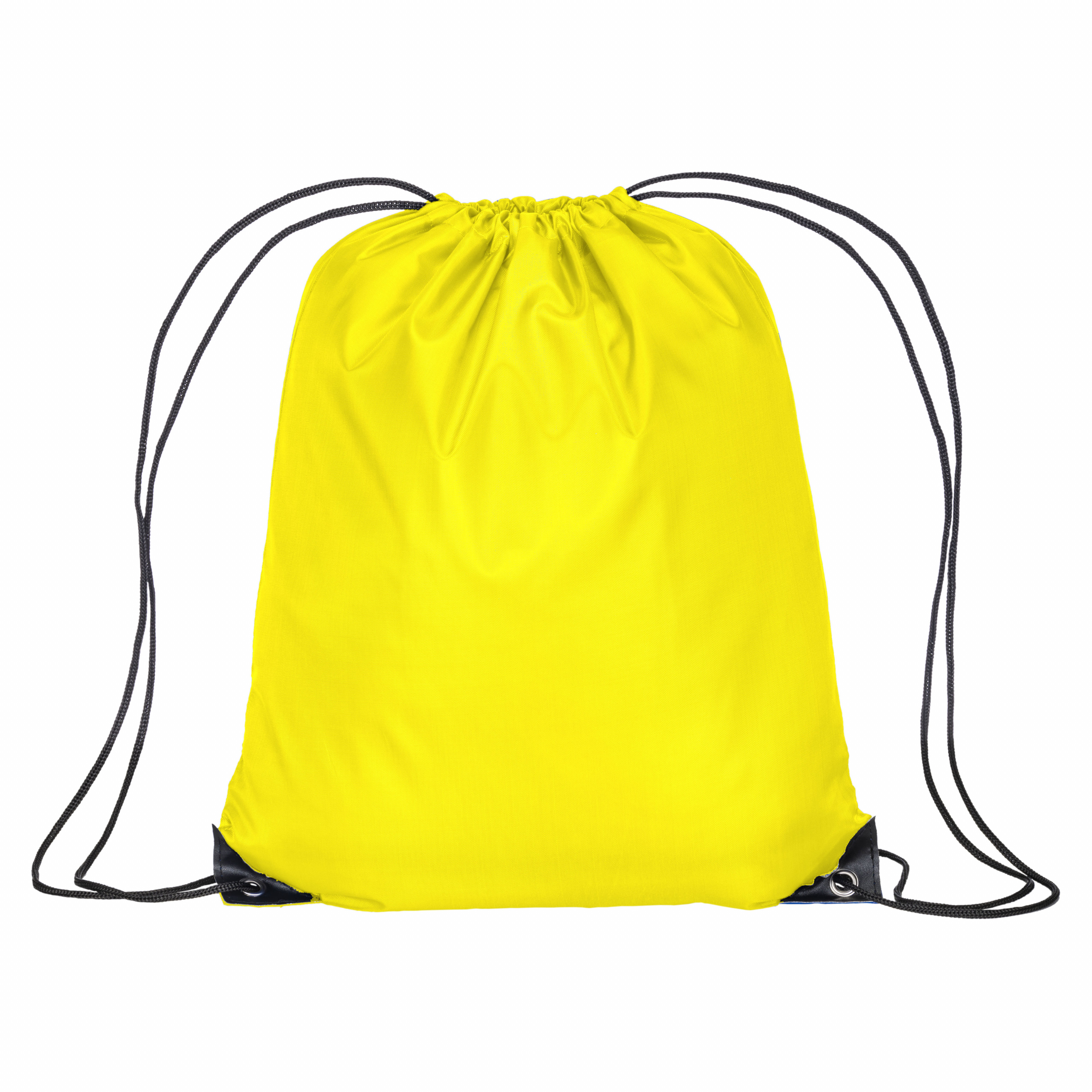 Mochila de color liso fabricada en poliéster 210T, Amarillo, , , 65-70 GSM M2,