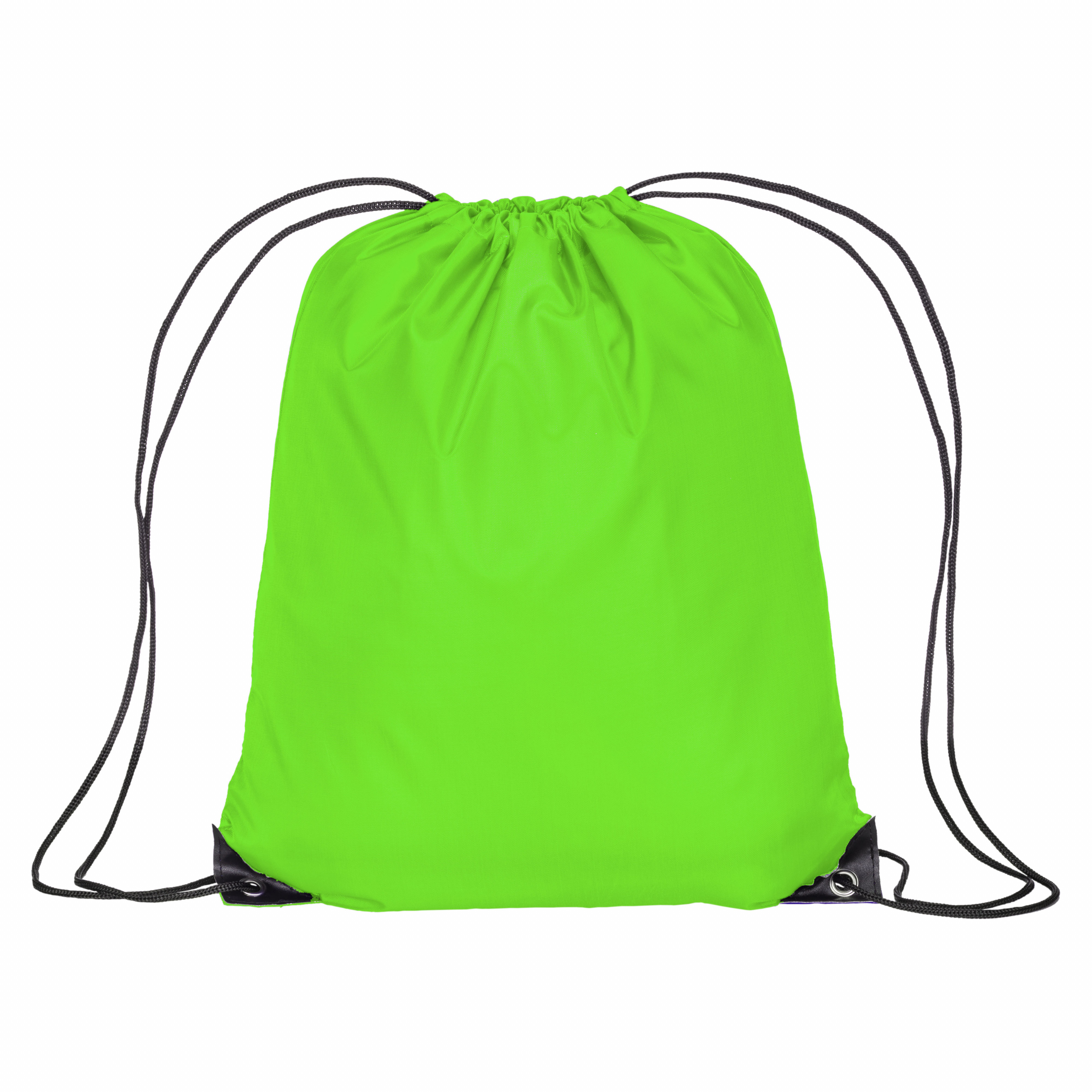 Mochila de color liso fabricada en poliéster 210T, Verde metz, , , 65-70 GSM M2,