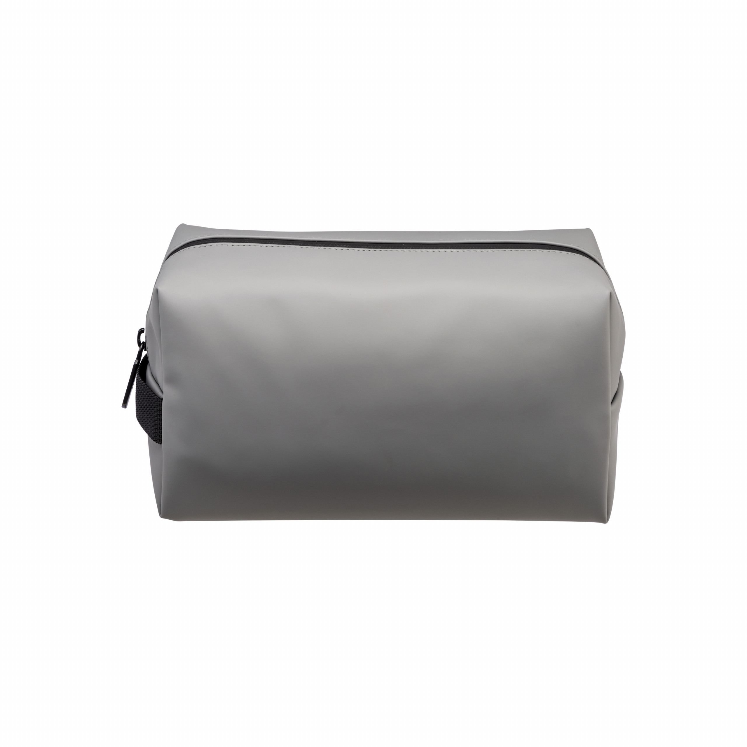 Neceser de Soft PU water resistant con asa lateral, Gris, , , ,