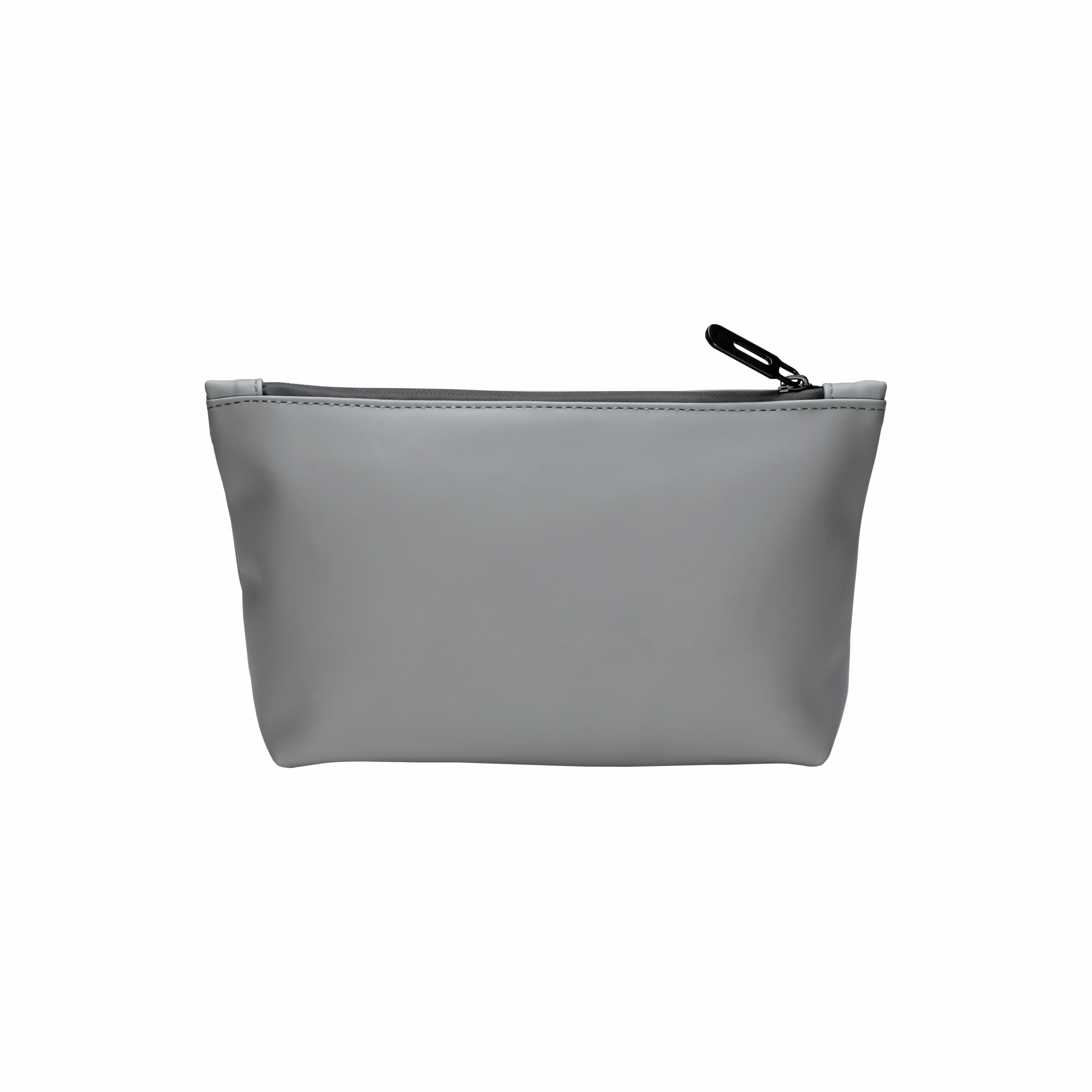 Estuche de belleza de pu suave resistente al agua, Gris, , , ,