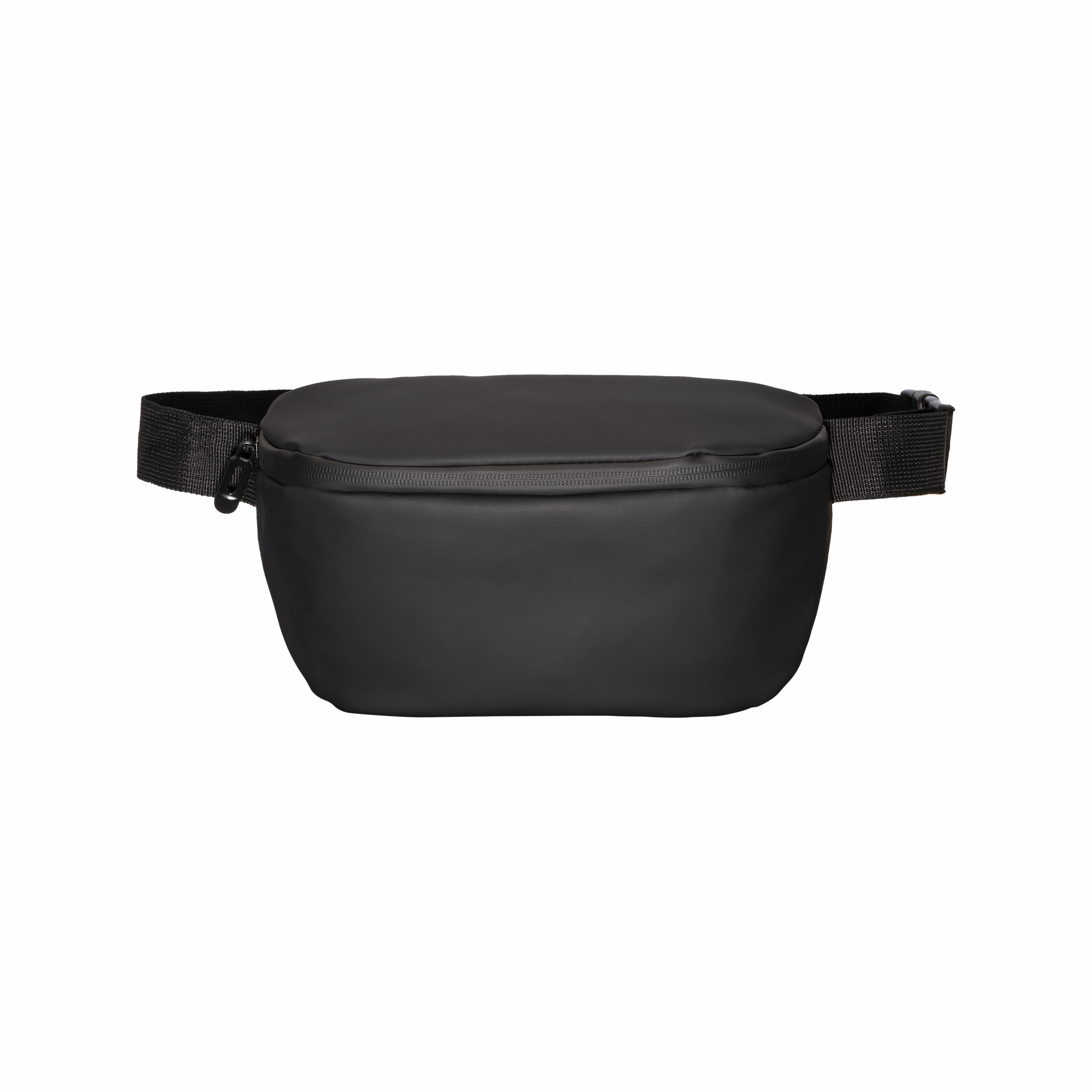 Riñonera de Pu suave resistente al agua con cinturón ajustable, Negro, , , ,