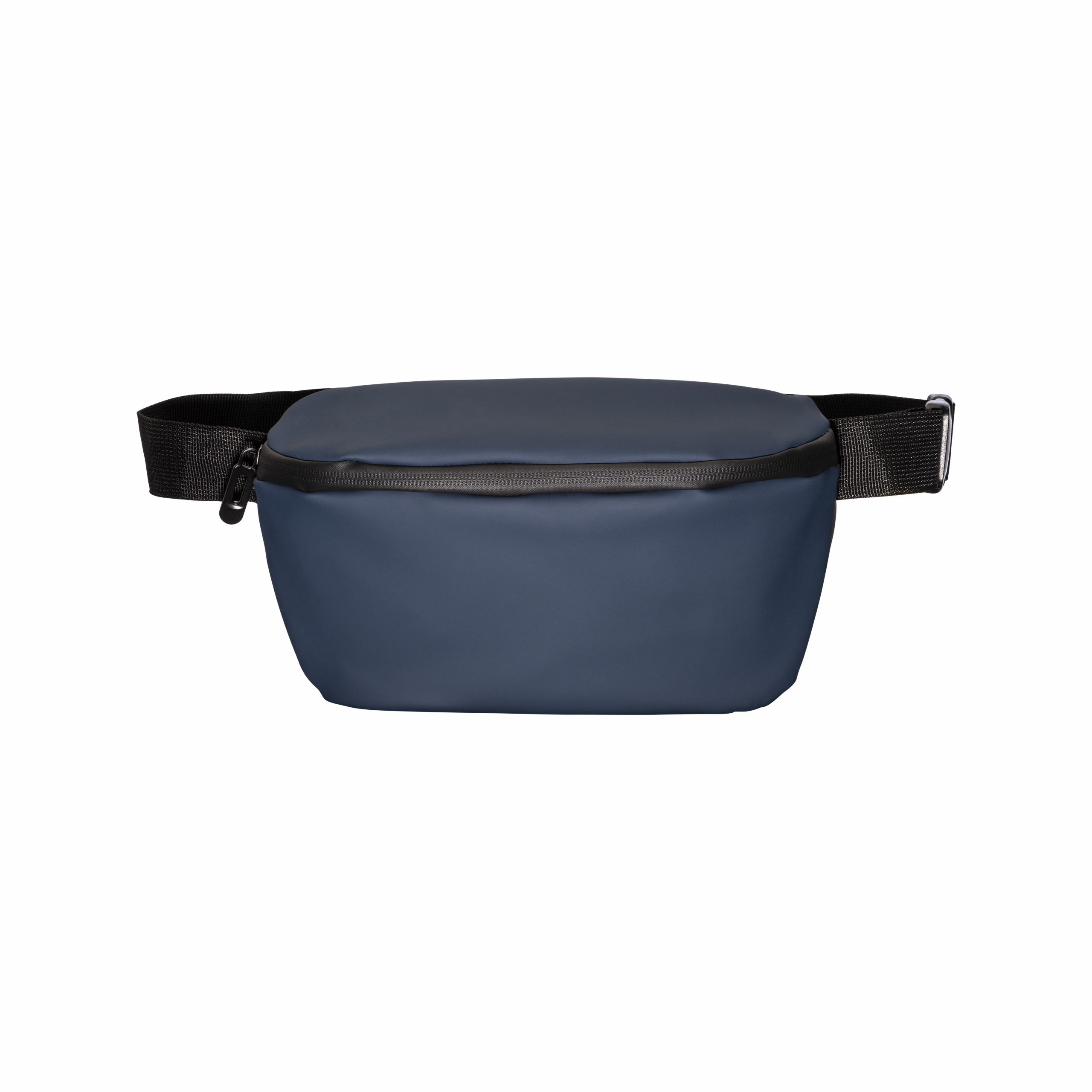 Riñonera de Pu suave resistente al agua con cinturón ajustable, Azul, , , ,