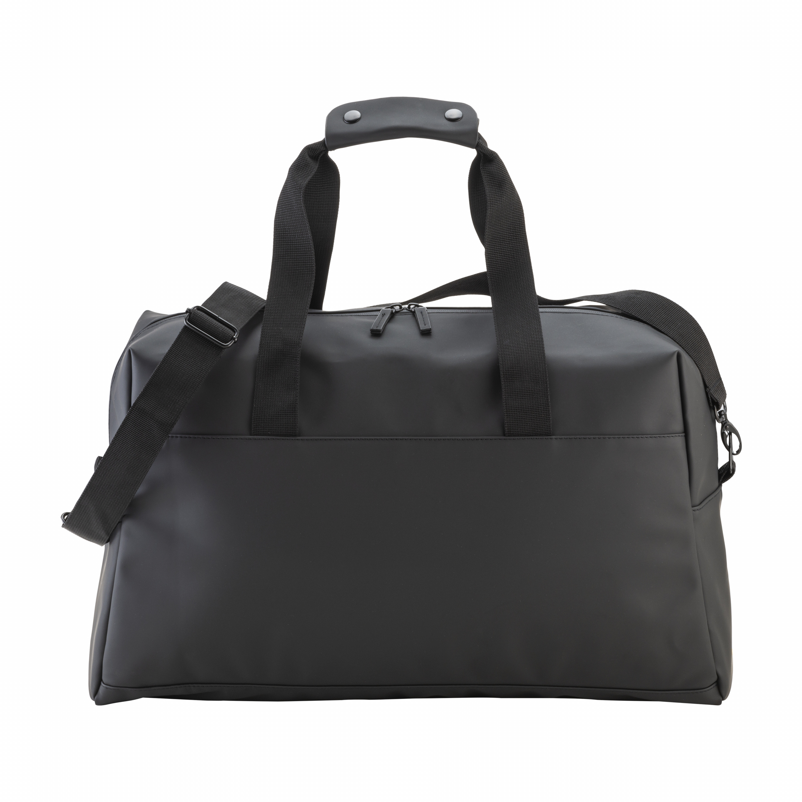 Bolso Duffle de poliuretano suave resistente al agua, Negro, , , ,