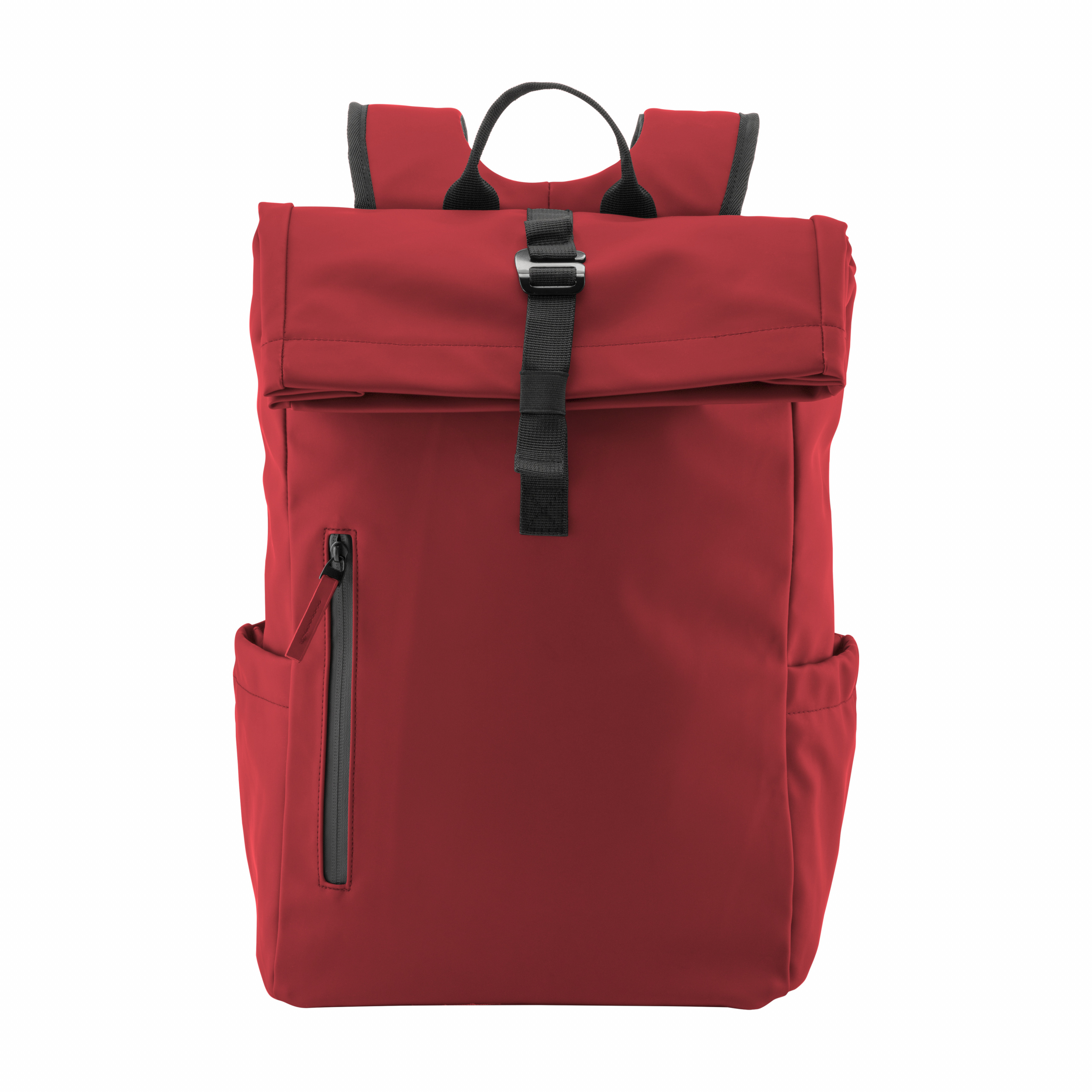 Mochila porta PC (15) en suave PU resistente al agua, Rojo, , , ,