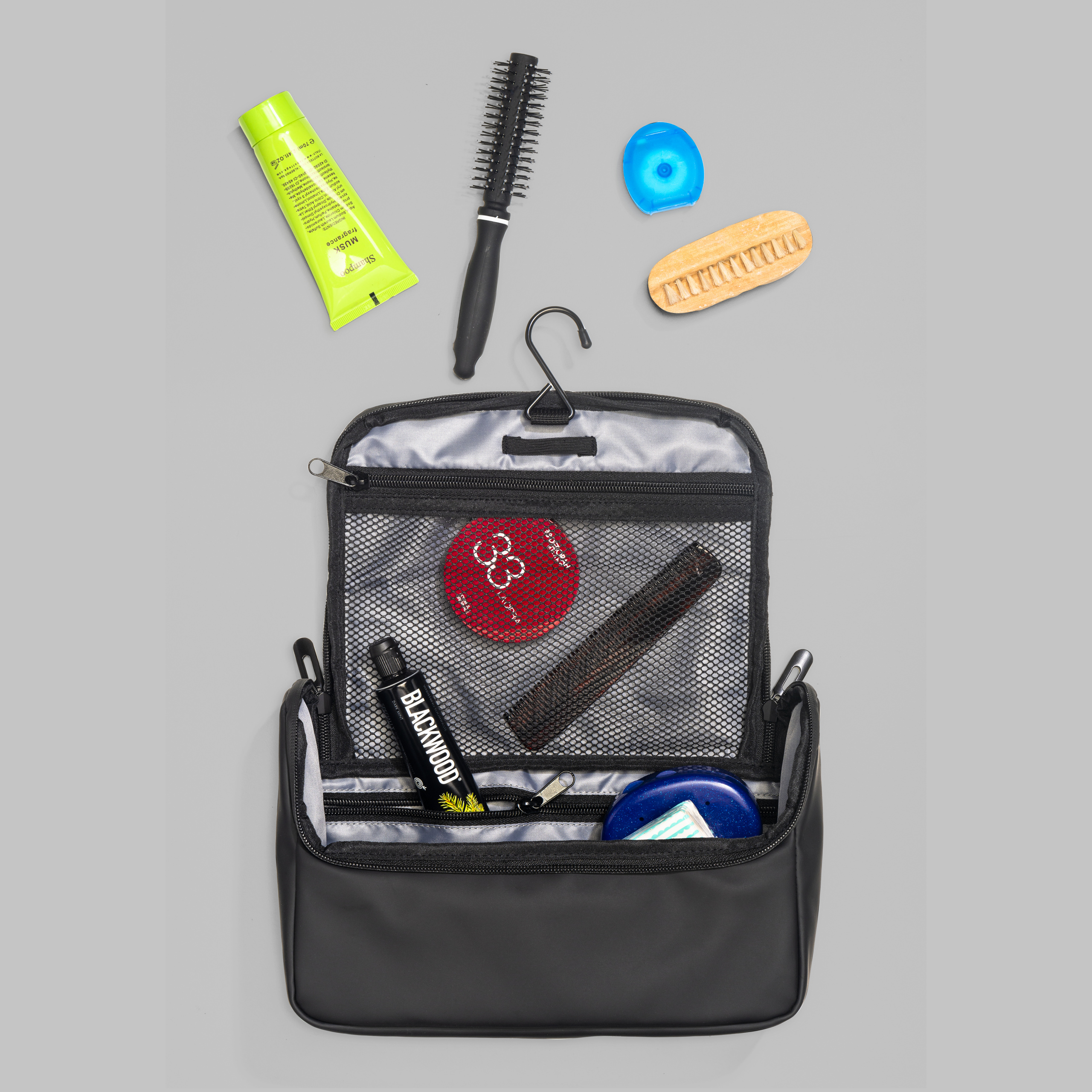 Estuche blando de PU resistente al agua, Negro, , , ,