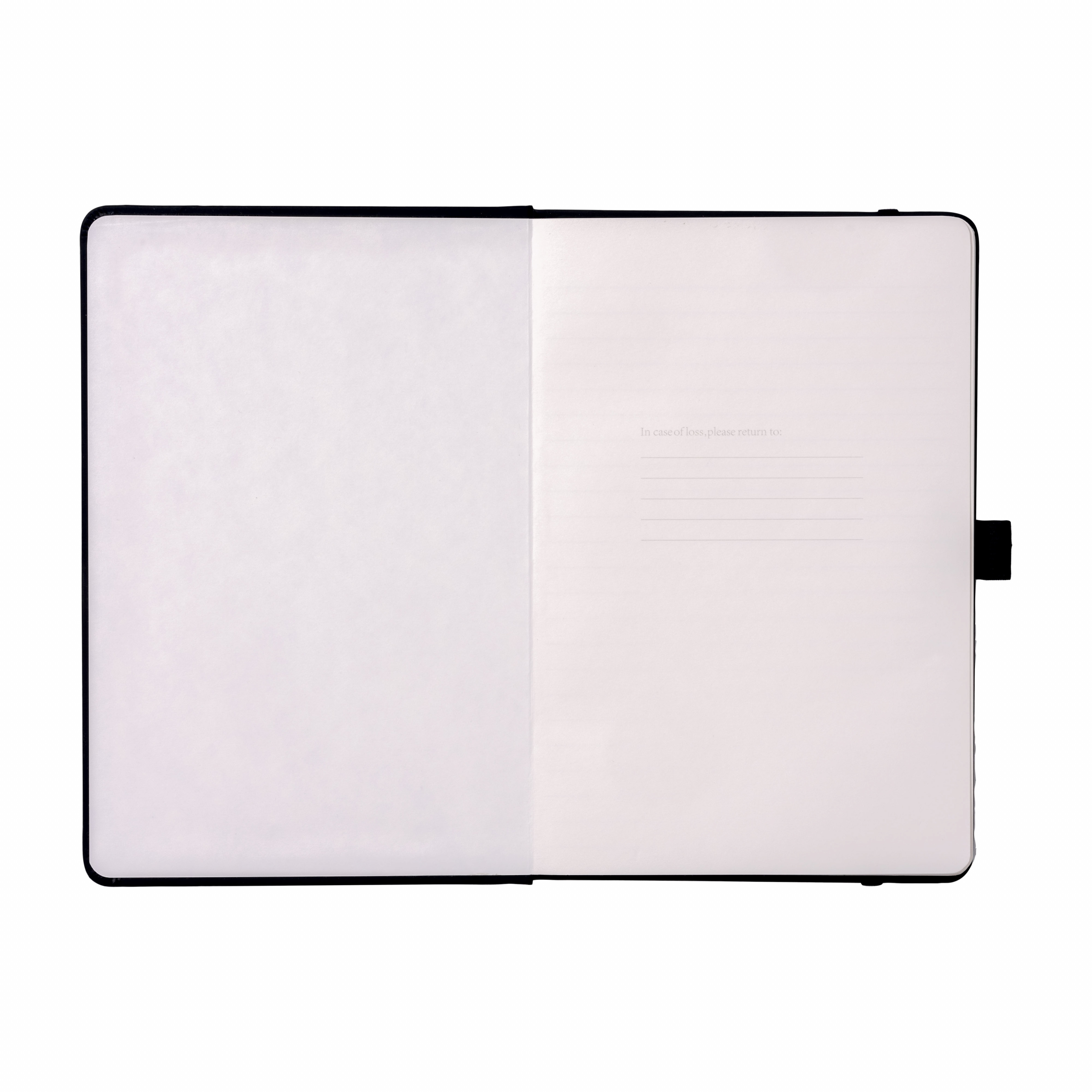 Cuaderno tamaño A5 con tapa dura de PU blando, Negro, , , OUTER MAT.PU,INNER MAT 70 GSM IVORY PAPER,